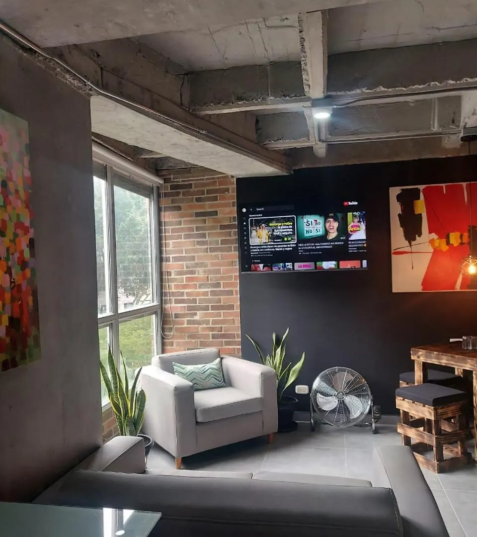 Stylish Laureles Loft In Medellin Apartment