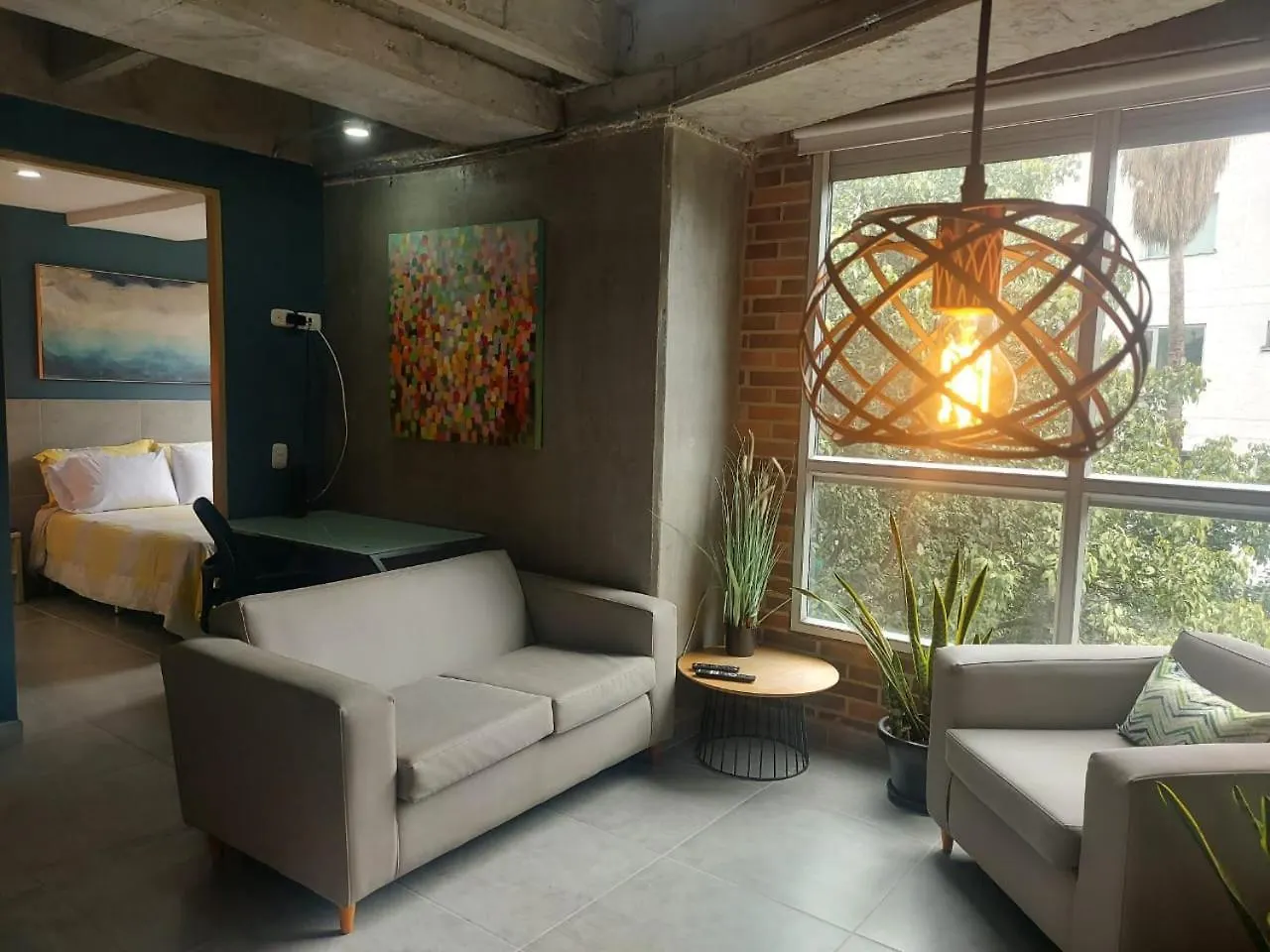 Stylish Laureles Loft In Medellin Apartment